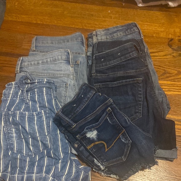 7 pairs of jeans shorts - Picture 1 of 5